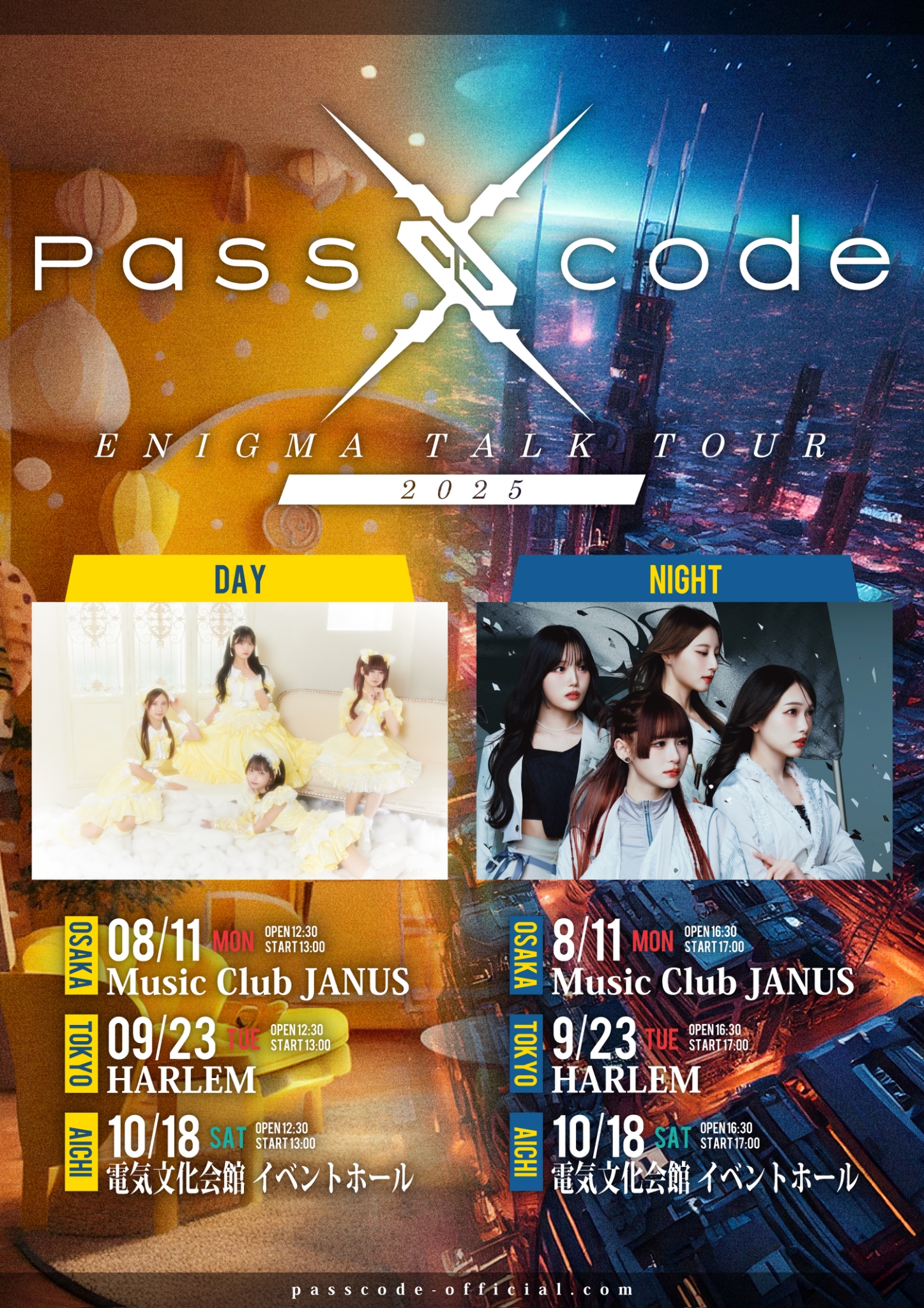 PassCode ENIGMA TALK TOUR 2025 | 電気文化会館